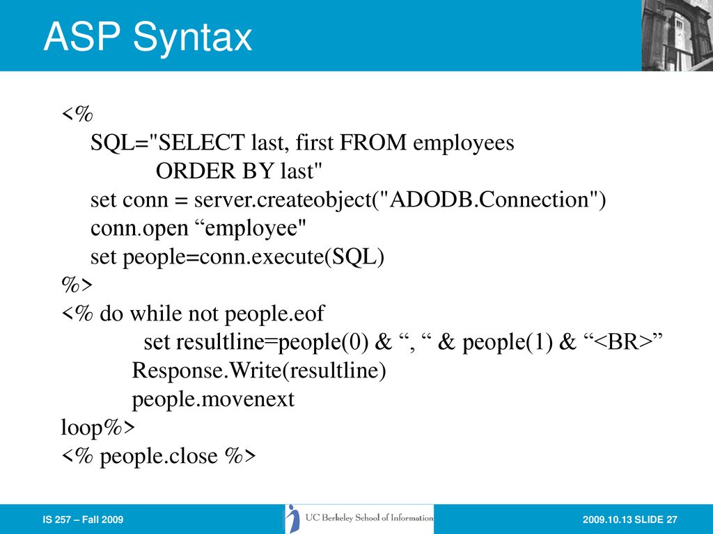 Coldfusion and php introduction ppt download